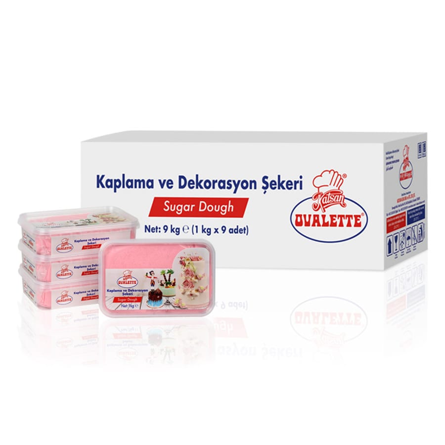 Захарно тесто Ovalette — розово, 1 кг