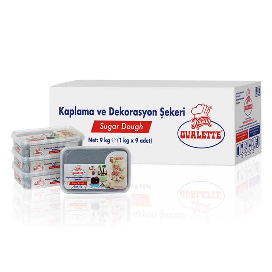 Захарно тесто Ovalette — сиво, 1 кг